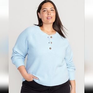 Old Navy | XL Waffle Knit Top